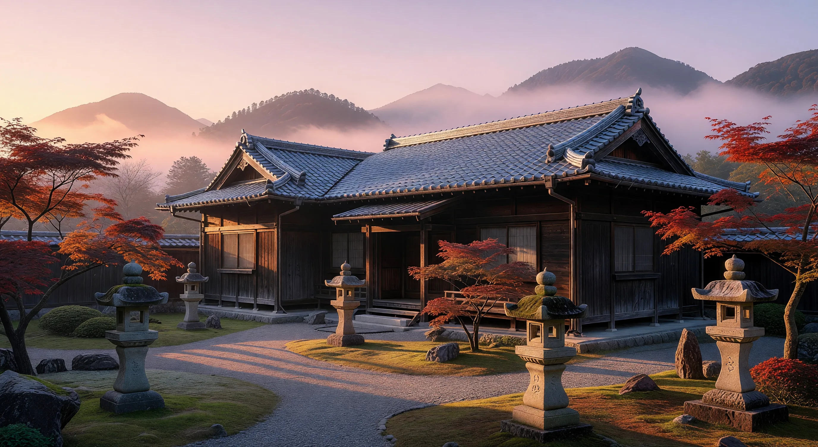旅館の外観